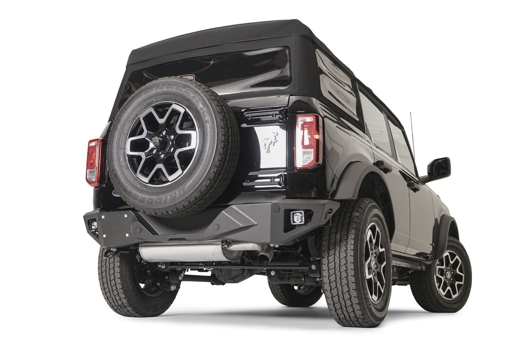 Fab Fours FB21-E5251-B Vengeance Rear Bumper; Bare Steel; - Truck Part Superstore