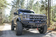 Fab Fours FB21-F5251-B Lifestyle Winch Front Bumper; Uncoated/Paintable; w/No Guard; - Truck Part Superstore