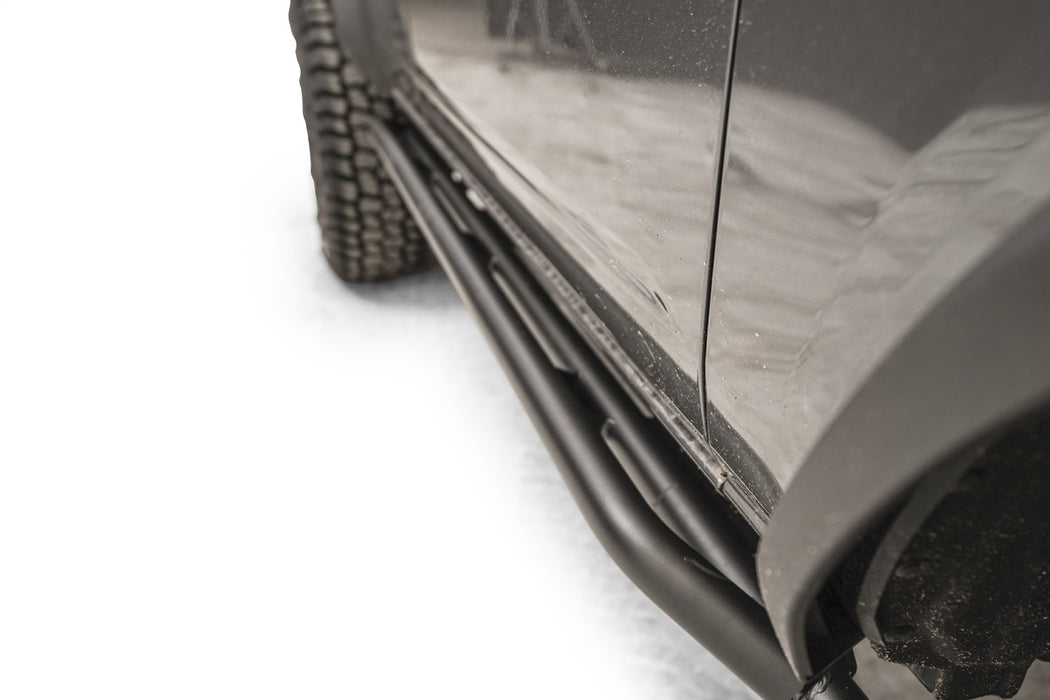 Fab Fours FB21-G5251-B Rock Slider; Uncoated/Paintable; - Truck Part Superstore