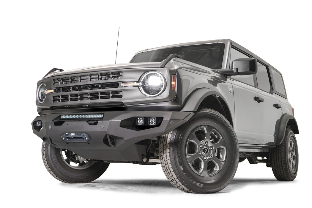 Fab Fours FB21-X5251-B Matrix Front Bumper; w/No Guard; Bare Steel; - Truck Part Superstore