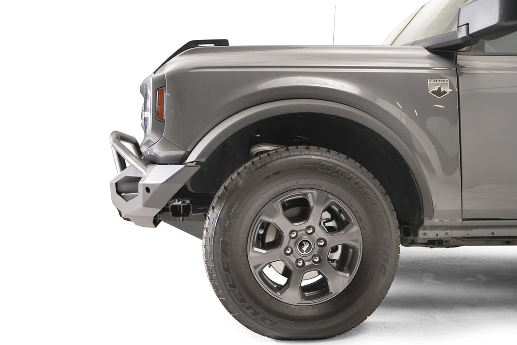 Fab Fours FB21-X5252-B Matrix Front Bumper; w/Pre-Runner Guard; Bare Steel; - Truck Part Superstore