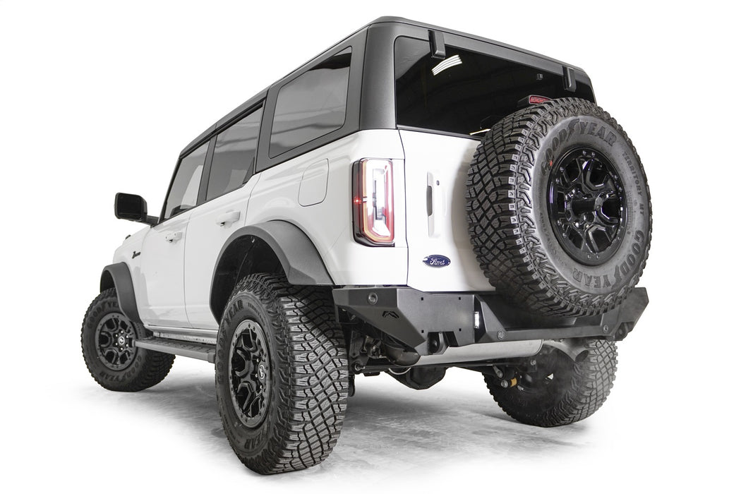 Fab Fours FB21-Y5251-1 Premium Rear Bumper; 2 Stage Black Powder Coated; - Truck Part Superstore