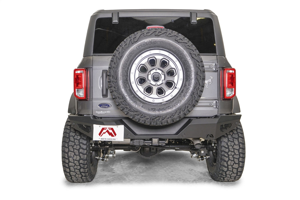 Fab Fours FB21-Y5251T-1 Tire Carrier Relocation Bracket; 2 Stage Black Powder Coated; - Truck Part Superstore