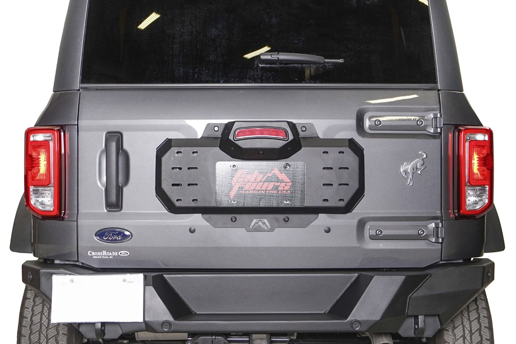 Fab Fours FB21-Z5251-1 Spare Tire Delete; 2 Stage Black Powder Coated; - Truck Part Superstore