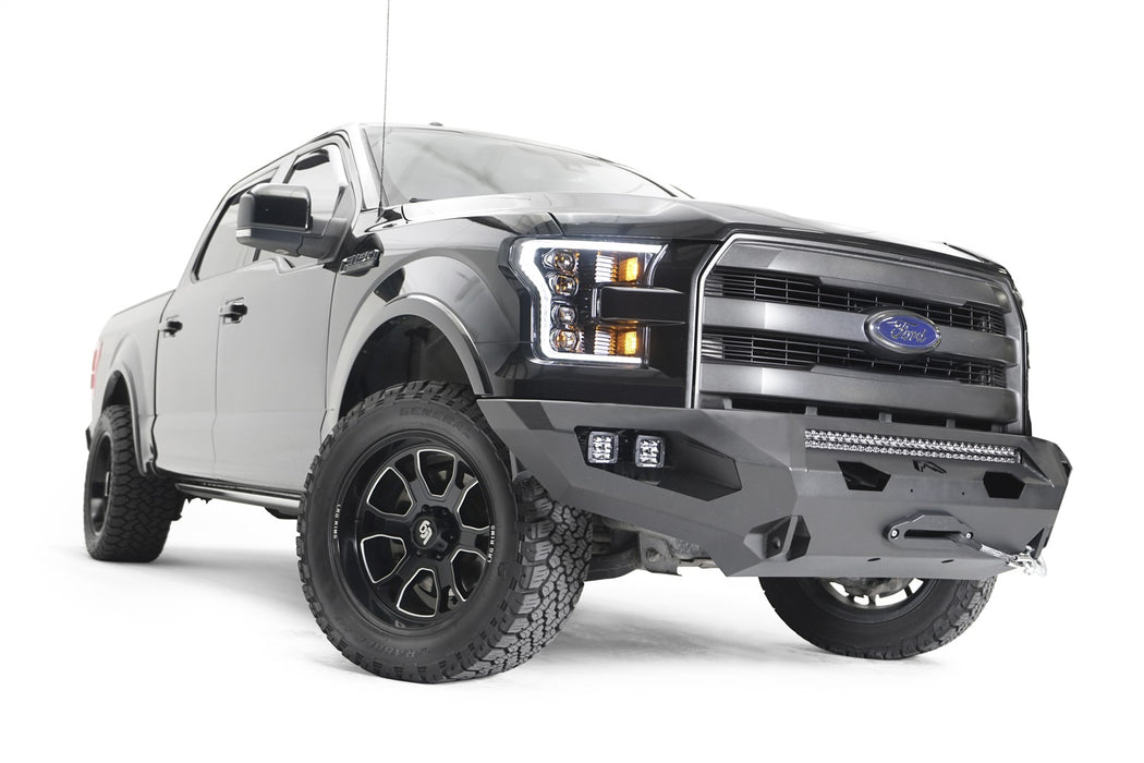 Fab Fours FF15-X3251-B Matrix Front Bumper; w/No Guard Bare; - Truck Part Superstore
