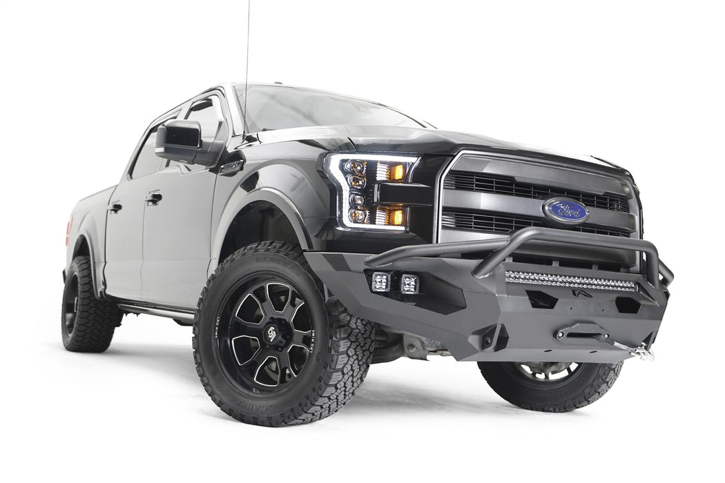 Fab Fours FF15-X3252-1 Matrix Front Bumper; w/Pre-Runner Guard; - Truck Part Superstore