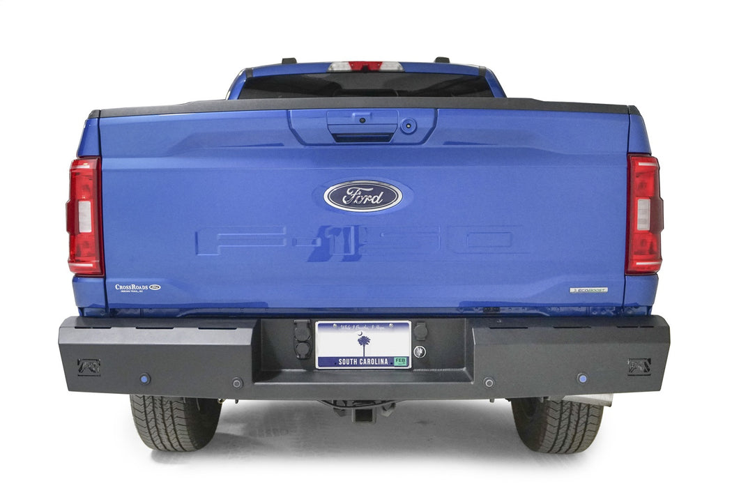 Fab Fours FF21-RT5150-1 Red Steel Rear Bumper - Truck Part Superstore