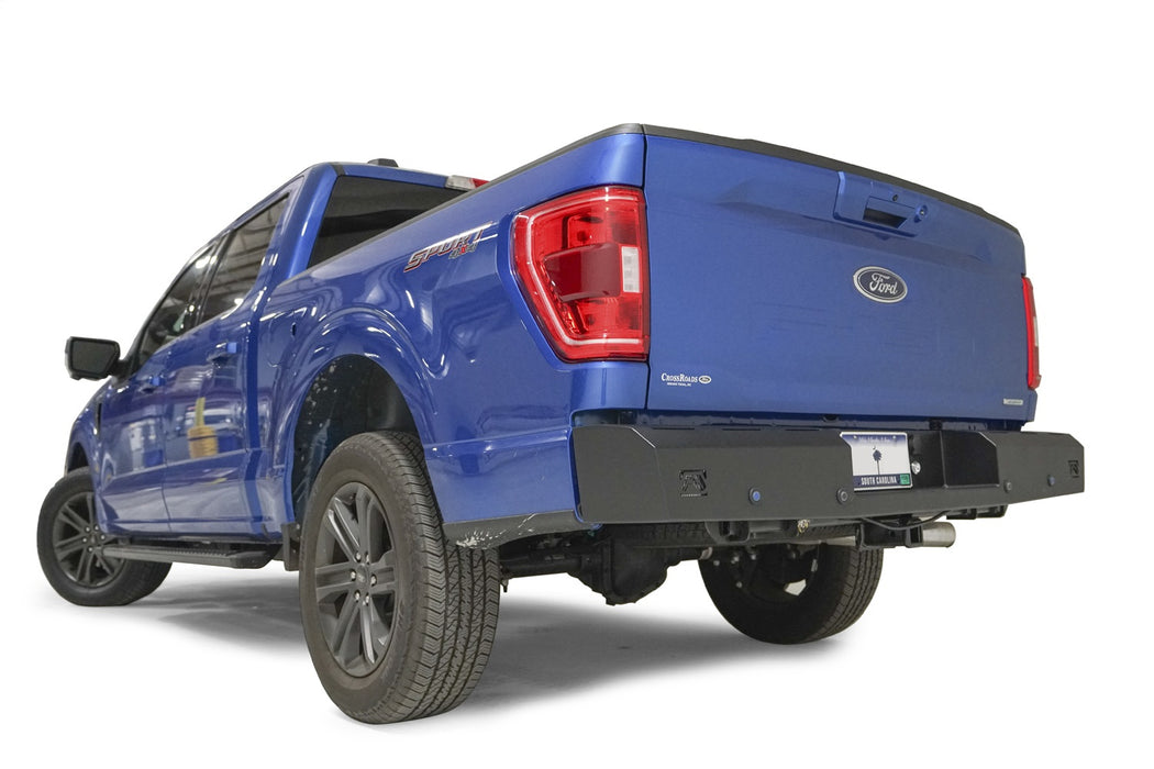Fab Fours FF21-RT5150-1 Red Steel Rear Bumper - Truck Part Superstore