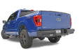 Fab Fours FF21-T5050-1 Black Steel Rear Bumper - Truck Part Superstore