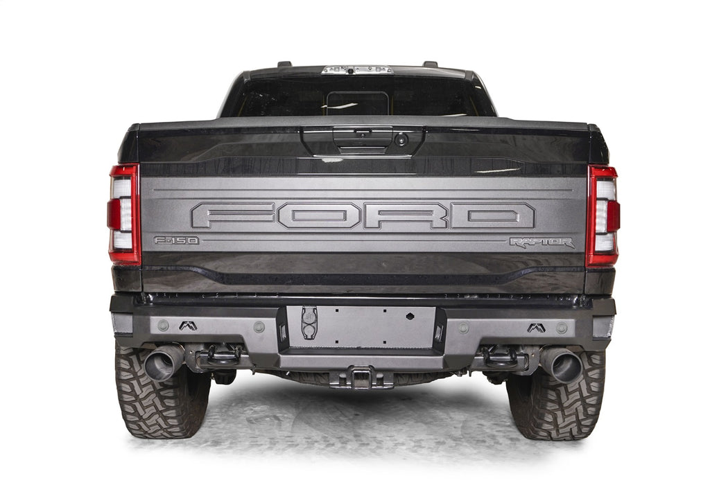 Fab Fours FR21-W5351-1 Premium Rear Bumper; 2 Stage Black Powder Coated; - Truck Part Superstore