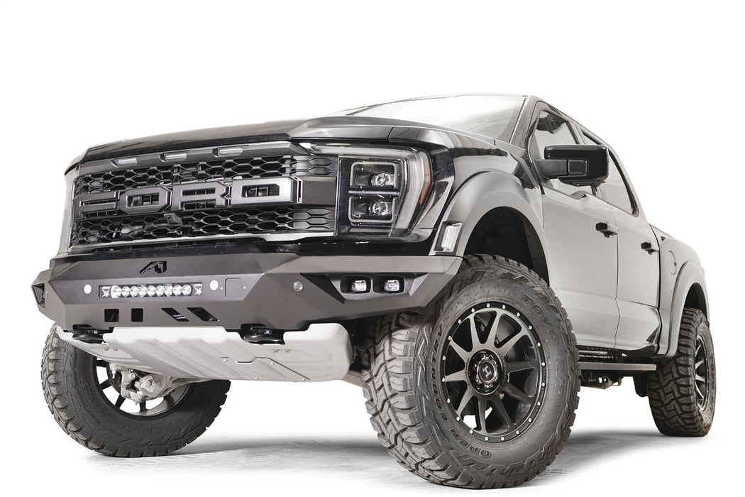 Fab Fours FR21-D5351-B Vengeance Front Bumper; Uncoated/Paintable; No Guard; - Truck Part Superstore