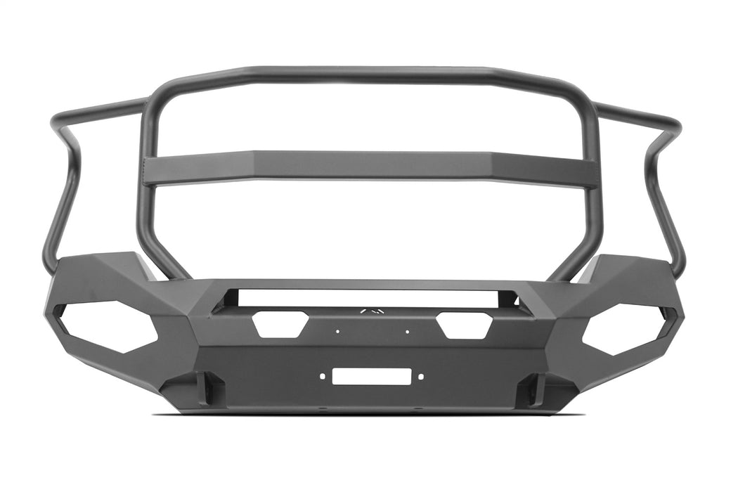 Fab Fours FS11-X2550-B Matrix Front Bumper; w/Full Grill Guard Bare; - Truck Part Superstore