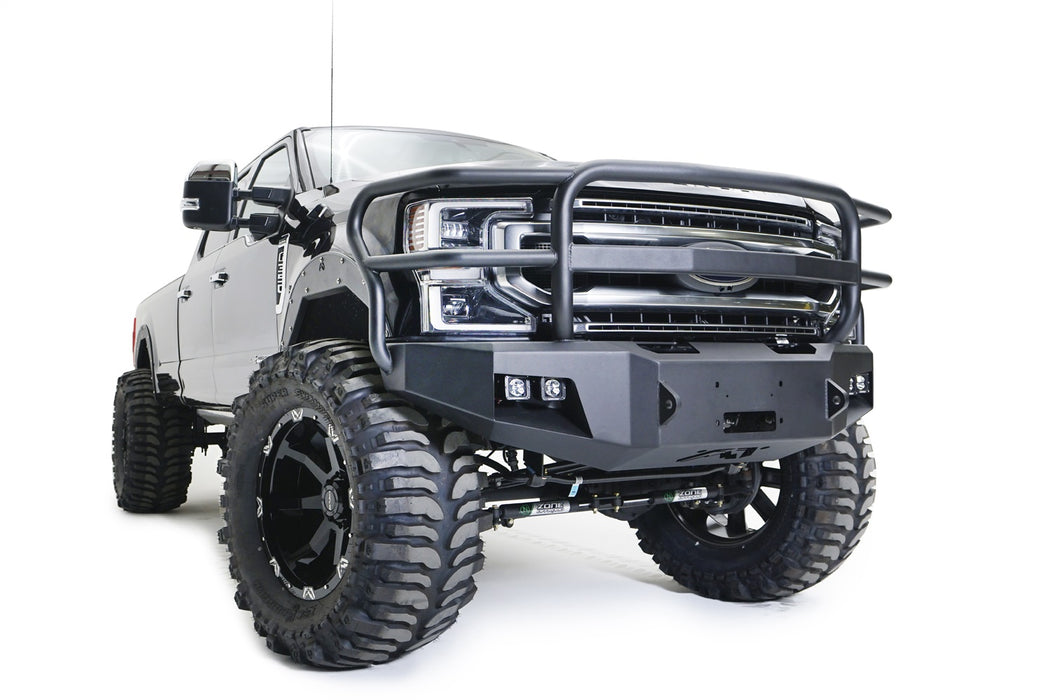 Fab Fours FS17-A4160-1 Premium Winch Front Bumper; w/Full Grill Guard; - Truck Part Superstore