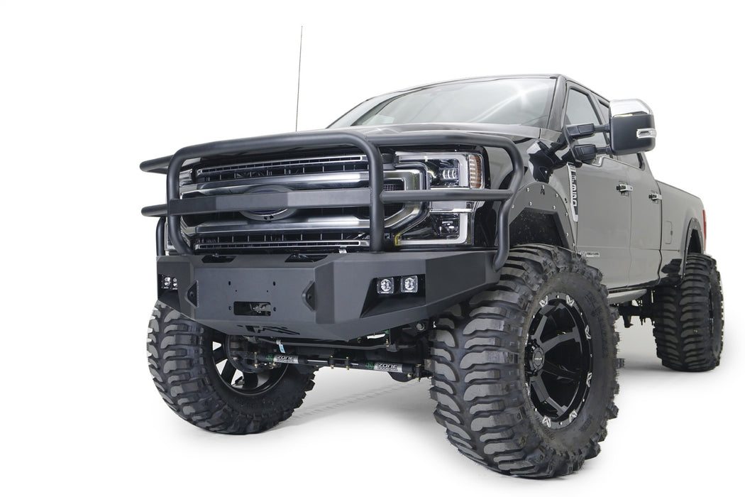 Fab Fours FS17-A4160-1 Premium Winch Front Bumper; w/Full Grill Guard; - Truck Part Superstore