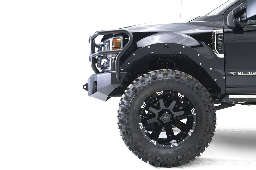 Fab Fours FS17-A4160-1 Premium Winch Front Bumper; w/Full Grill Guard; - Truck Part Superstore