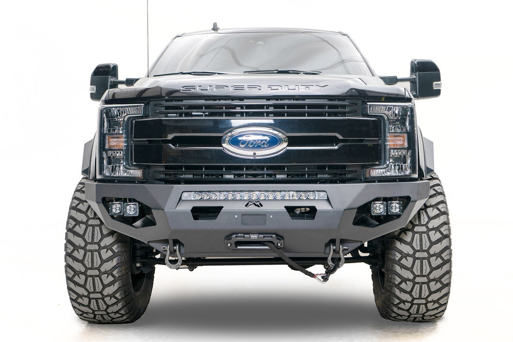 Fab Fours FS17-X4161-1 Matrix Front Bumper; w/No Full Grill Guard ACC Compatible; - Truck Part Superstore