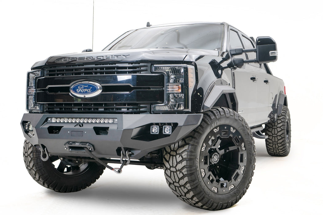 Fab Fours FS17-X4161-1 Matrix Front Bumper; w/No Full Grill Guard ACC Compatible; - Truck Part Superstore