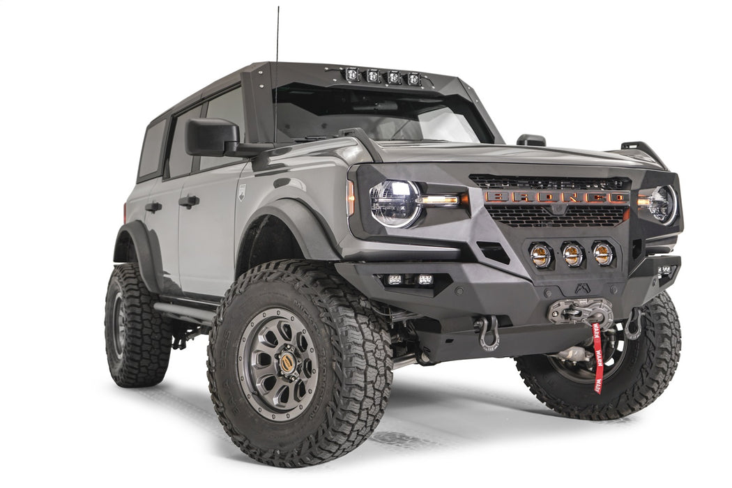 Fab Fours GR5200-B Grumper Front Bumper; Uncoated/Paintable; - Truck Part Superstore