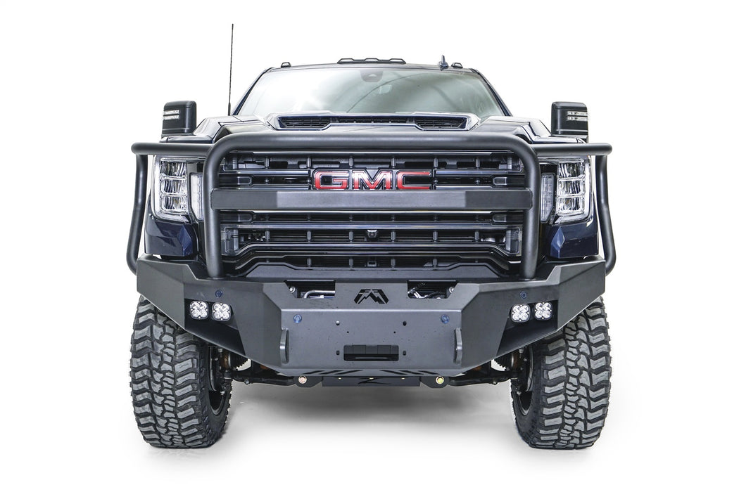 Fab Fours GM20-A5050-1 Premium Winch Front Bumper; w/Full Grill Guard; - Truck Part Superstore