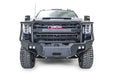 Fab Fours GM20-A5050-B Premium Winch Front Bumper; w/Full Grill Guard Bare; - Truck Part Superstore