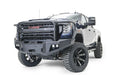 Fab Fours GM20-A5050-B Premium Winch Front Bumper; w/Full Grill Guard Bare; - Truck Part Superstore