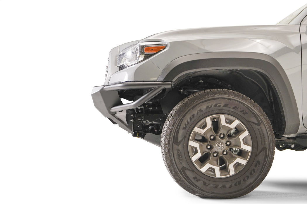 Fab Fours TB16-01-B Winch Front Bumper; w/No Guard; Bare Steel; - Truck Part Superstore