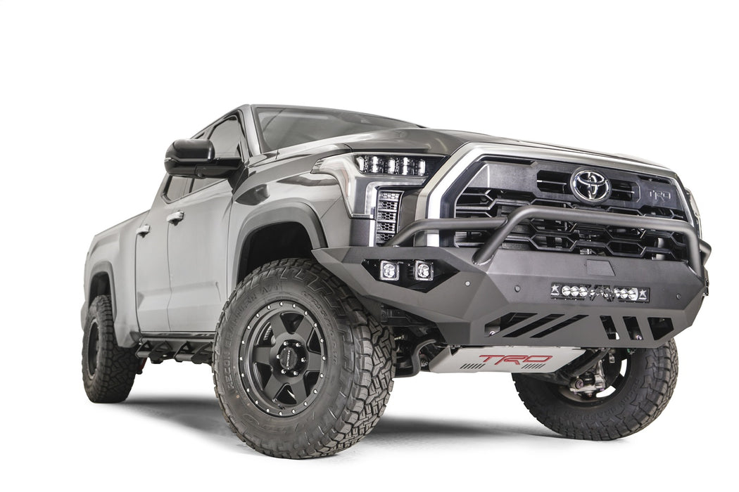 Fab Fours TT22-D5452-B Vengeance Front Bumper; Uncoated/Paintable; w/Pre-Runner Guard; - Truck Part Superstore