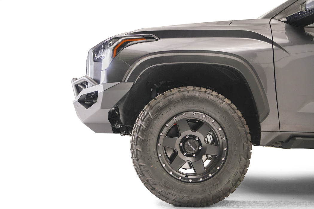 Fab Fours TT22-D5452-1 Vengeance Front Bumper; 2 Stage Black Powder Coated; w/Pre-Runner Guard; - Truck Part Superstore