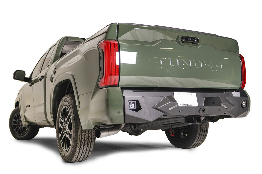 Fab Fours TT22-E5451-1 Vengeance Rear Bumper; 2 Stage Black Powder Coated; - Truck Part Superstore