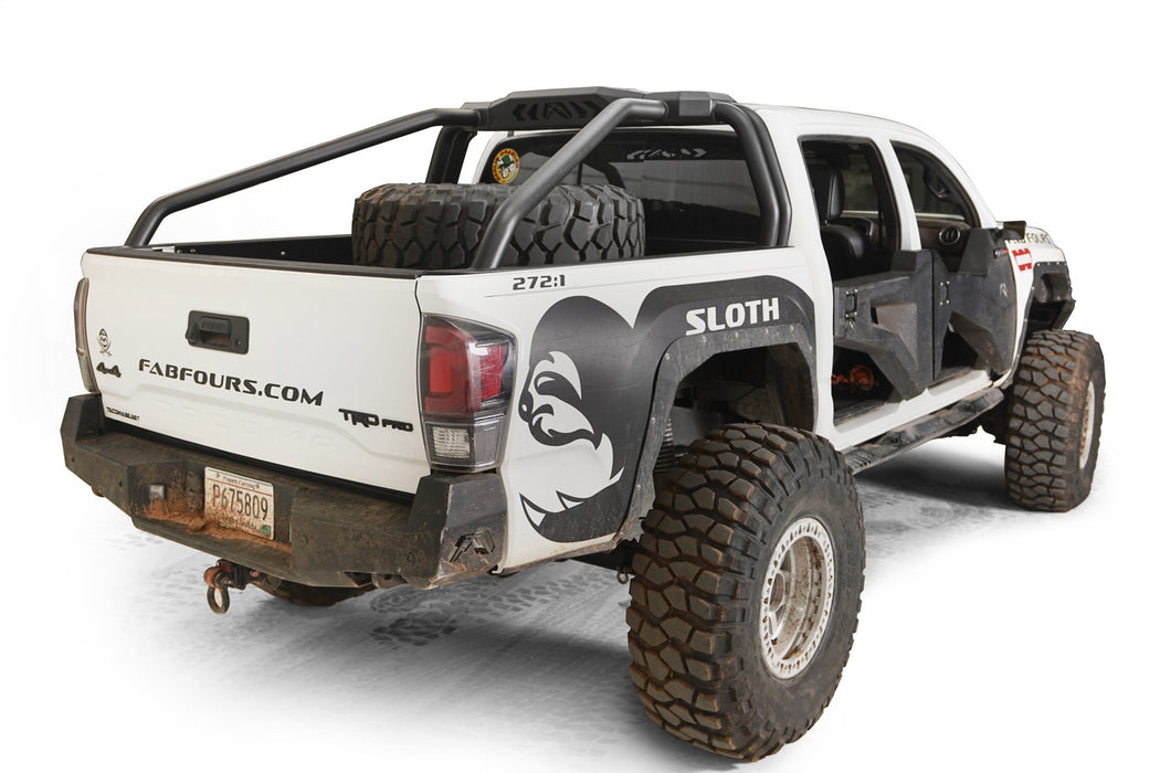 Fab Fours TTSR16-B Sport Rack; 11 Gauge Steel; Bare; - Truck Part Superstore