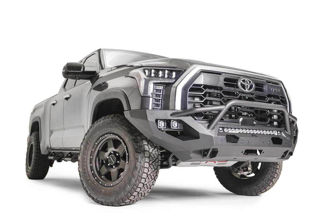 Fab Fours TT22-X5452-1 Matrix Front Bumper; 2 Stage Black Powder Coated; w/Pre-Runner Guard; - Truck Part Superstore