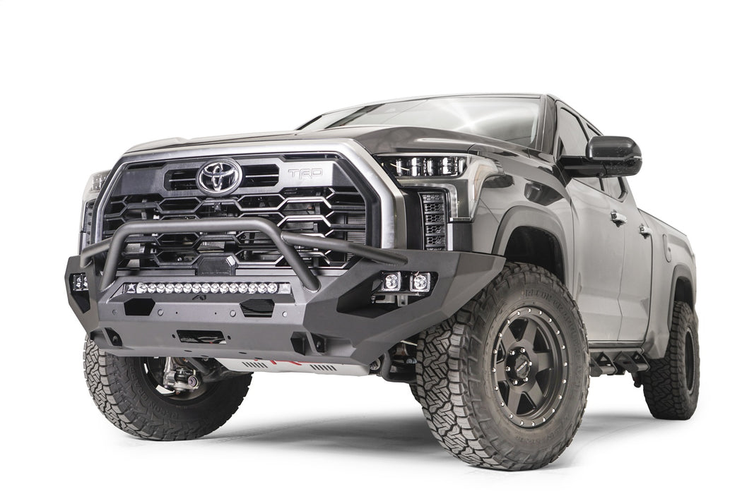 Fab Fours TT22-X5452-1 Matrix Front Bumper; 2 Stage Black Powder Coated; w/Pre-Runner Guard; - Truck Part Superstore