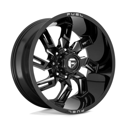 Fuel 1PC D74722008447 D747 22X10 6X5.5 GL-BLK-MIL -18MM - Truck Part Superstore