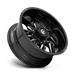 Fuel 1PC D74720001747 D747 20X10 8X170 GL-BLK-MIL -18MM - Truck Part Superstore