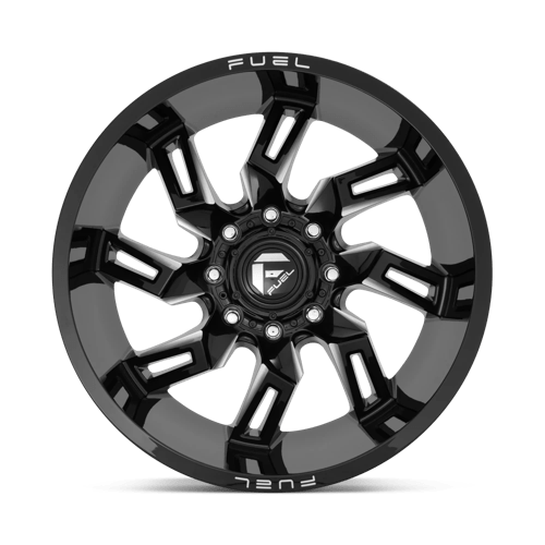 Fuel 1PC D74720001747 D747 20X10 8X170 GL-BLK-MIL -18MM - Truck Part Superstore