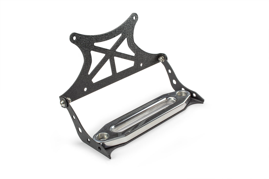 DV8 Offroad LPBM-01 Flip Up License Plate Relocation Bracket Fairlead Mounted DV8 Offroad - Truck Part Superstore