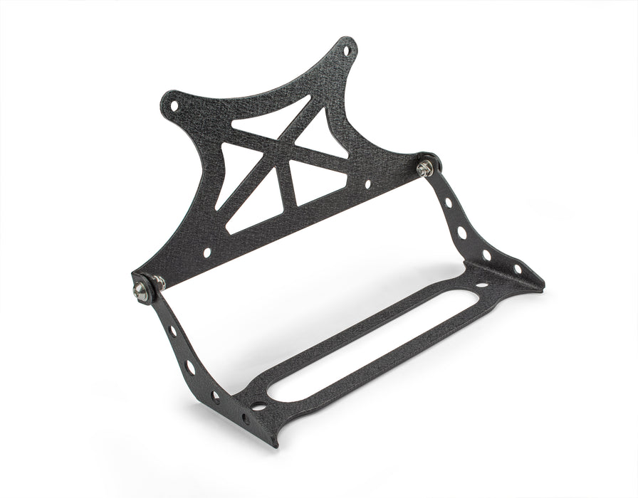 DV8 Offroad LPBM-01 Flip Up License Plate Relocation Bracket Fairlead Mounted DV8 Offroad - Truck Part Superstore
