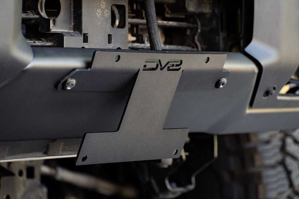 DV8 Offroad LPBR-01 Factory Front Bumper License Relocation Bracket 21-22 Ford Bronco DV8 Offroad - Truck Part Superstore