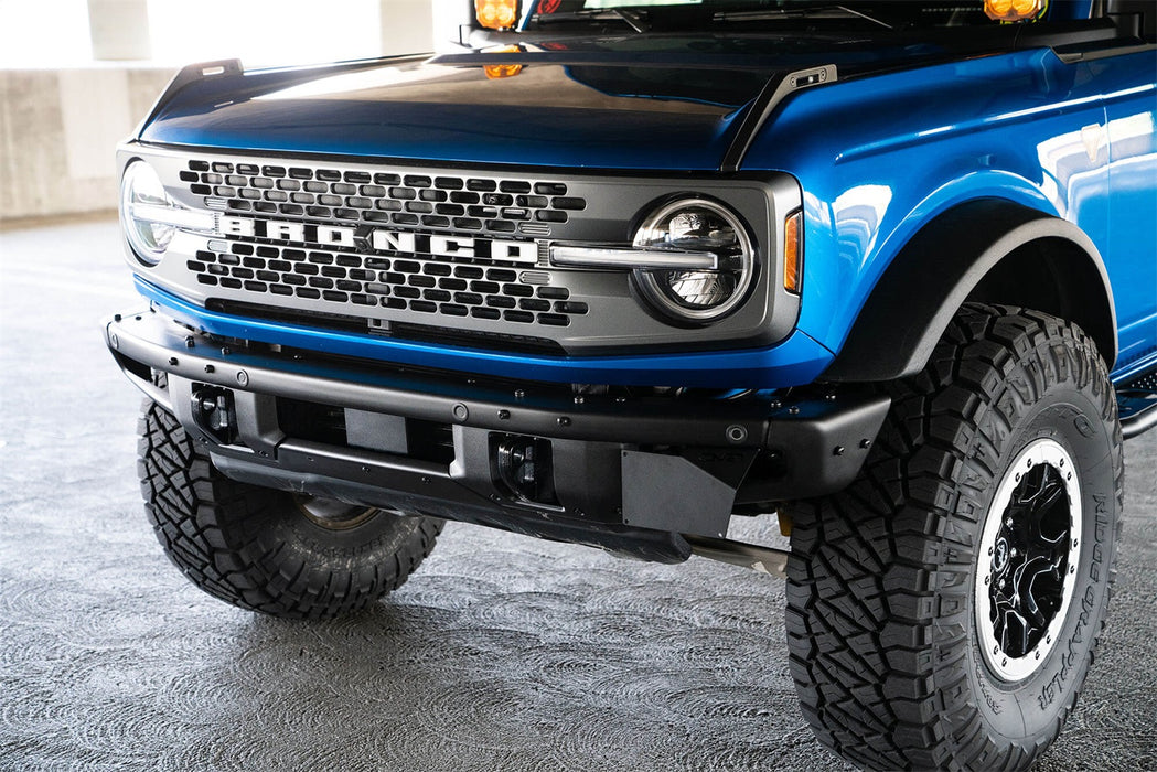 DV8 Offroad LPBR-02 21-22 Ford Bronco Factory Front Bumper License Relocation Bracket Side DV8 Offroad - Truck Part Superstore