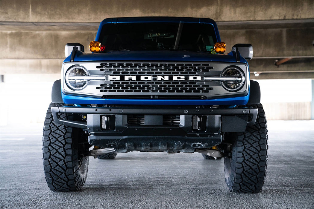 DV8 Offroad LPBR-02 21-22 Ford Bronco Factory Front Bumper License Relocation Bracket Side DV8 Offroad - Truck Part Superstore
