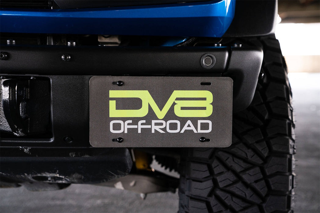 DV8 Offroad LPBR-02 21-22 Ford Bronco Factory Front Bumper License Relocation Bracket Side DV8 Offroad - Truck Part Superstore