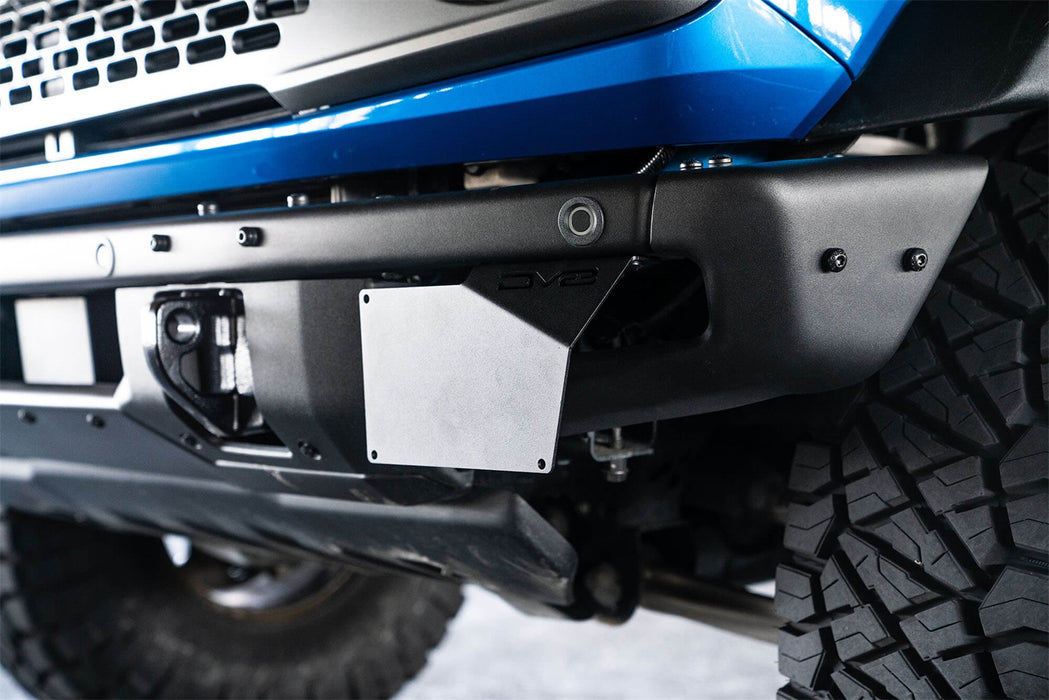 DV8 Offroad LPBR-02 21-22 Ford Bronco Factory Front Bumper License Relocation Bracket Side DV8 Offroad - Truck Part Superstore