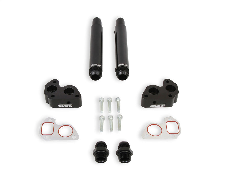 Earl's Performance LS0040ERL Water Pump Adapter Kit; Remote; -16AN For GM LS Engines; - Truck Part Superstore