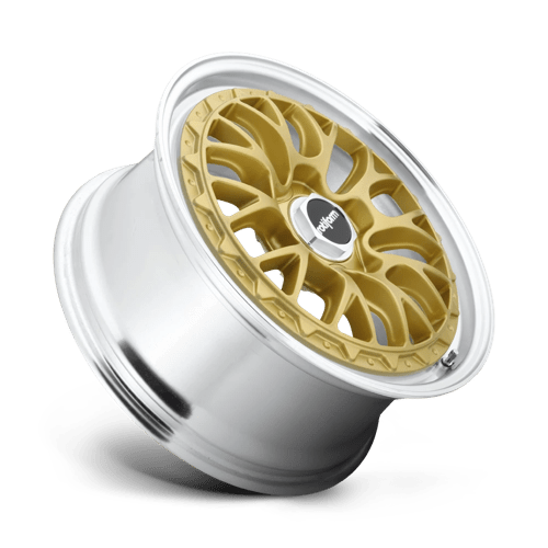 Rotiform 1PC R1561885F8+45 R156 18X8.5 5X112 MT-GOLD-MACH 45MM - Truck Part Superstore