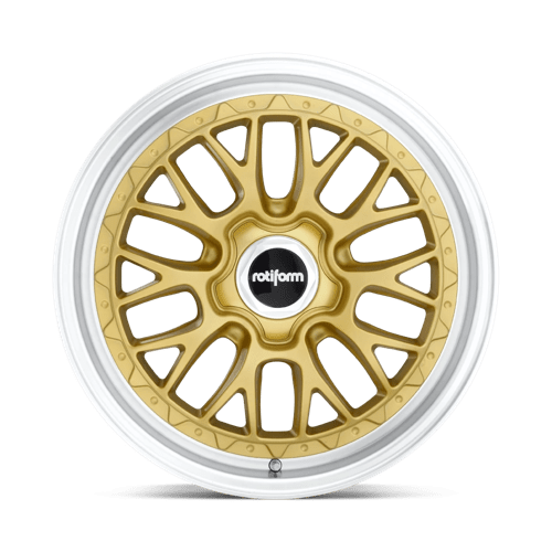 Rotiform 1PC R1561885F8+45 R156 18X8.5 5X112 MT-GOLD-MACH 45MM - Truck Part Superstore