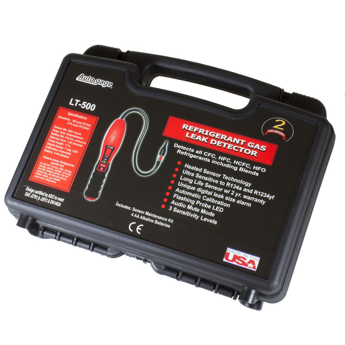 AutoMeter LT-500 REFRIGERANT LEAK DETECTOR; AUTOGAGE - Truck Part Superstore