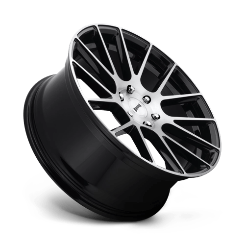 DUB 1PC S206229577+20 S206 22X9.5 6X5.5 GL-BLK-BRSHD 20MM - Truck Part Superstore