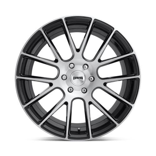 DUB 1PC S206229577+20 S206 22X9.5 6X5.5 GL-BLK-BRSHD 20MM - Truck Part Superstore