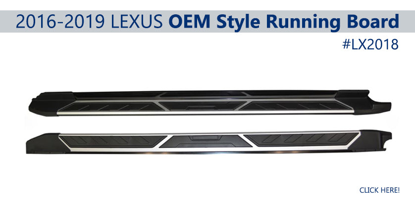 Black Horse Off Road LX2018 OEM Replica Running Boards - Truck Part Superstore