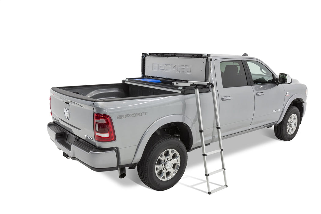 DECKED TBFSLADDER DECKED Tool Box Ladder; 17 in.; Silver; - Truck Part Superstore